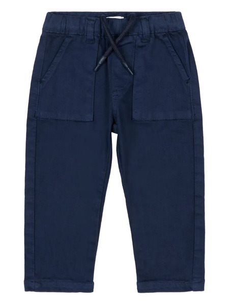  Trussardi Junior Patch-pockets Trousers - Blue 
