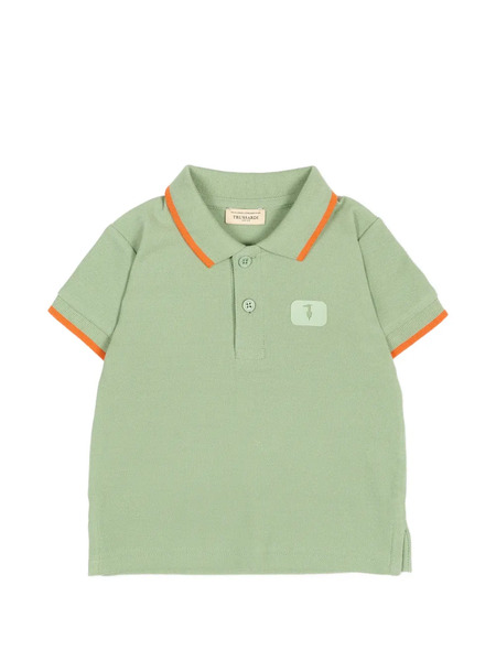  Trussardi Junior Short-sleeve Polo Shirt - Green 