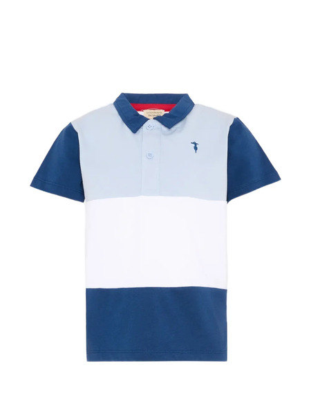  Trussardi Junior Short-sleeve Polo Shirt - White 