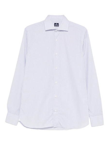  Truzzi Buttoned Striped Shirt - Blue 