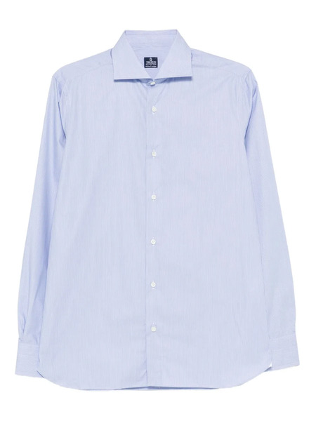  Truzzi Striped Cotton Shirt - Blue 