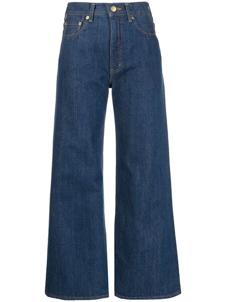  Tu Es Mon Tresor The Amber Flared Jeans - Blue 