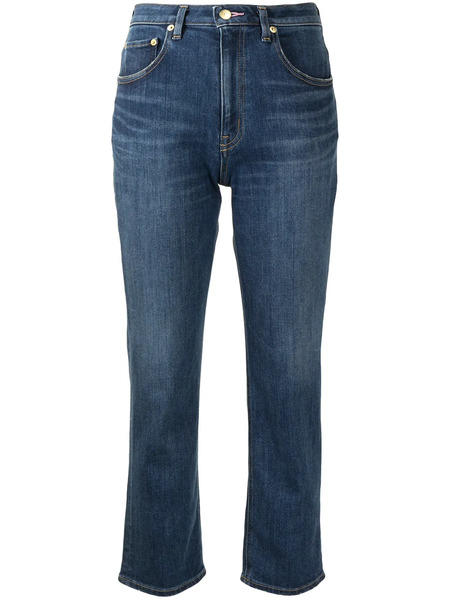  Tu Es Mon Tresor The Rose Quartz Bootcut Jeans - Blue 