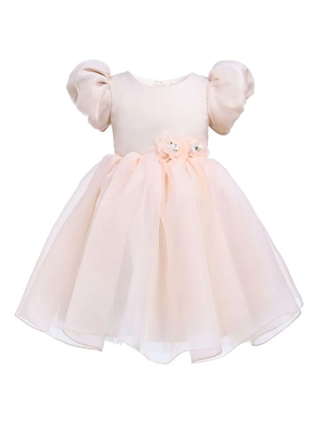  Tulleen D'amico Floral Detailing Dress - Neutrals 