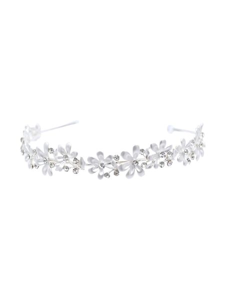  Tulleen Rhinestone-embellished Headband - Silver 