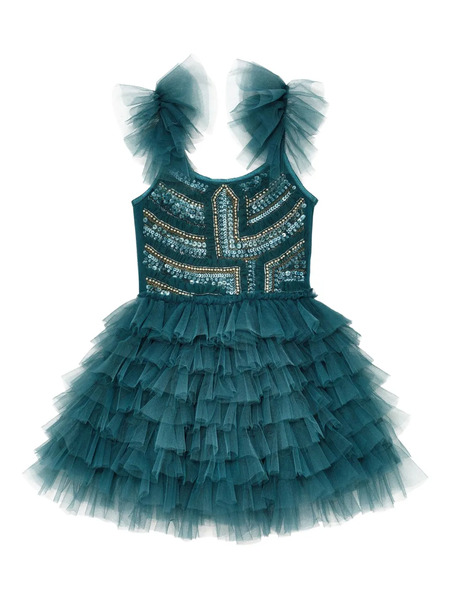  Tutu Du Monde Emerald Reverie Sequin Dress - Green 
