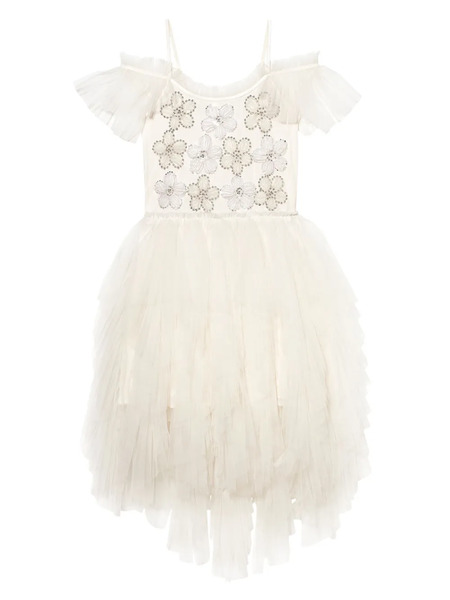  Tutu Du Monde Gallery Embroidered Tutu Dress - Neutrals 