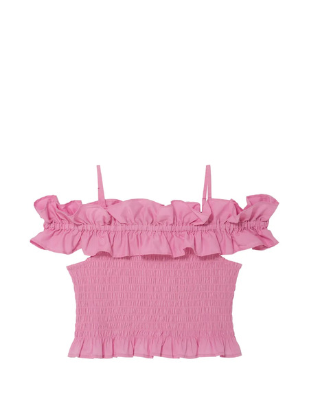  Tutu Du Monde Mariposa Ruffled Smocked Top - Pink 