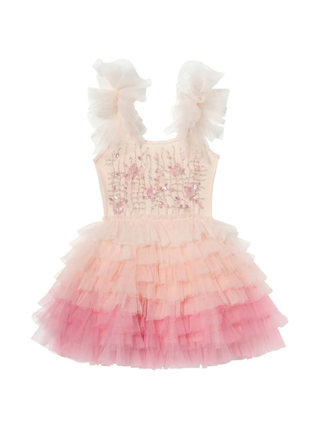  Tutu Du Monde Ruffled Cascade Dress - Pink 