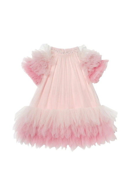  Tutu Du Monde Ruffled Tulle Dress - Pink 