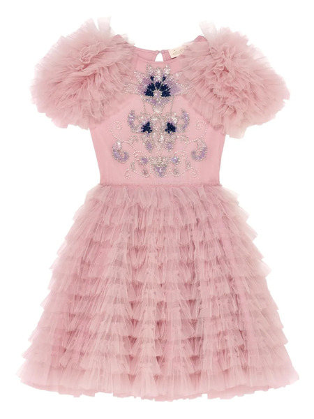  Tutu Du Monde Tapestry Ruffled Tutu Dress - Pink 