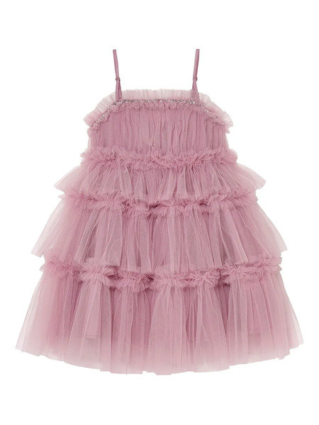  Tutu Du Monde Who's That Girl Sequin-embellished Tiered Dress - Pink 