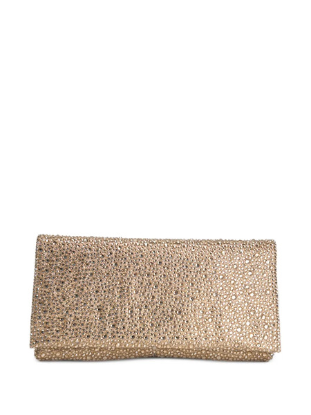  Twenty Fourhaitch Crystal-embellished Clutch Bag - Gold 