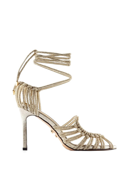  Twenty Fourhaitch Molì Oro Strappy Sandals - Gold 