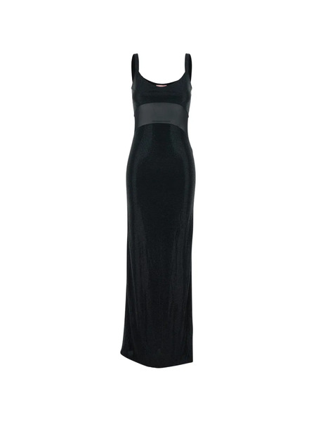  Twenty Fourhaitch Sleeveless Maxi Dress - Black 