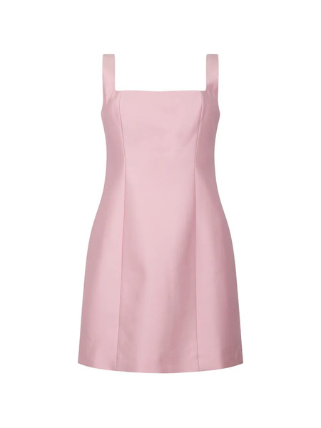  Twenty Fourhaitch Square-neck Dress - Pink 