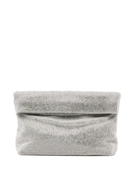  Twenty Fourhaitch Varadero Embellished Clutch Bag - Silver 