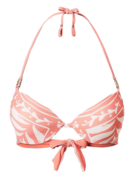  Twinset Abstract-print Bikini Top - Orange 