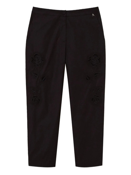  Twinset Broderie-anglaise Trousers - Black 
