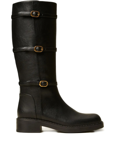  Twinset Buckle-strap Boots - Black 