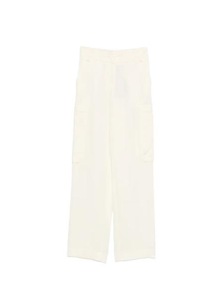  Twinset Cargo-pocket Straight Trousers - Neutrals 