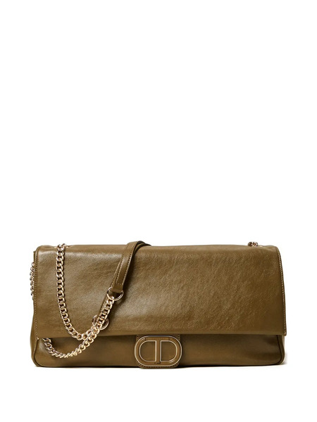  Twinset Chain Logo-plaque Shoulder Bag - Green 