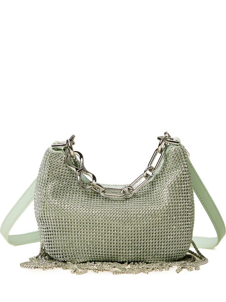  Twinset Chain Tassel Shoulder Bag - Green 