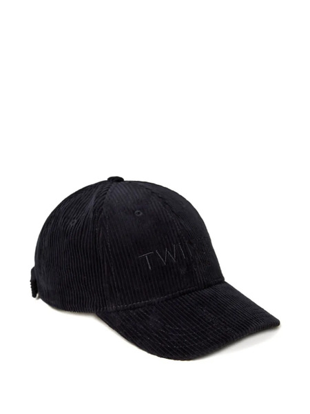  Twinset Corduroy Baseball Cap - Blue 