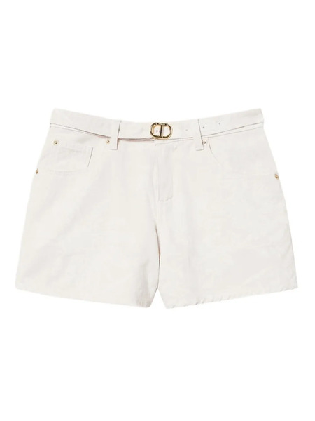  Twinset Cotton Shorts - White 