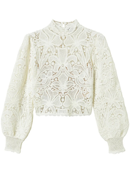  Twinset Crochet-knit Top - White 
