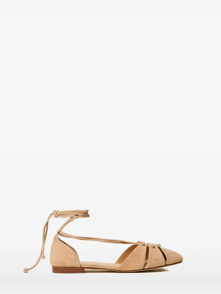  Twinset Cut-out Ballet Flats - Neutrals 