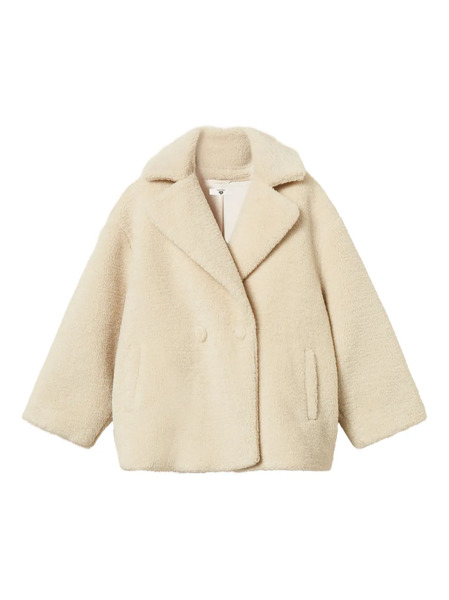  Twinset Double-breasted Coat - Neutrals 