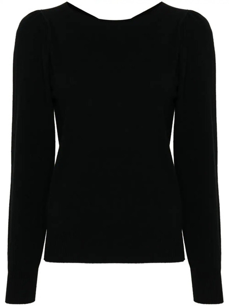  Twinset Dual-use Cut-out Jumper - Black 