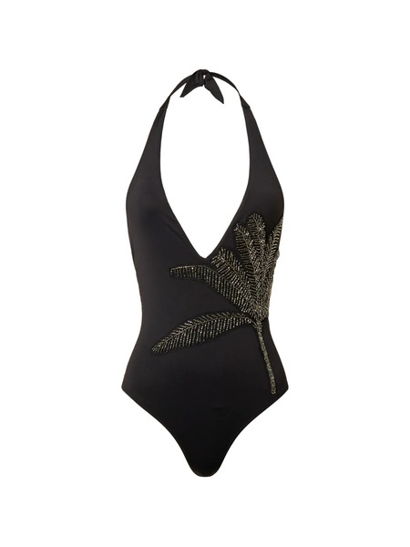  Twinset Embellished Swimsuit - Black 