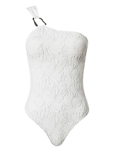  Twinset Embossed-floral Pattern Swimsuit - White 