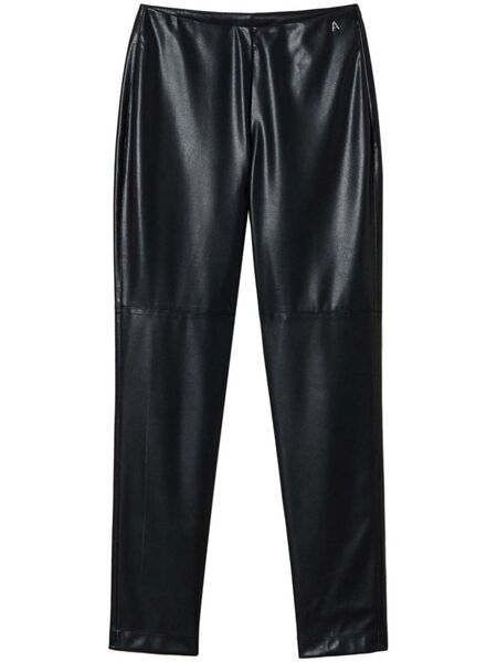  Twinset Faux-leather Leggings - Black 