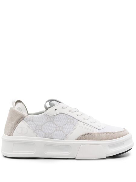  Twinset Fessura Panelled Sneakers - White 