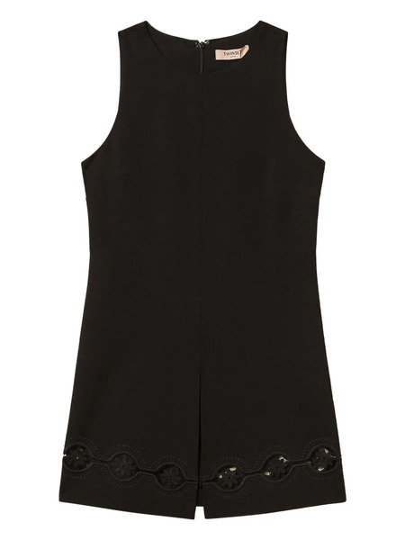  Twinset Floral Embroidery Tunic - Black 