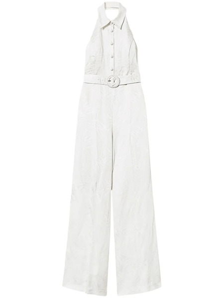  Twinset Halterneck Jumpsuit - White 