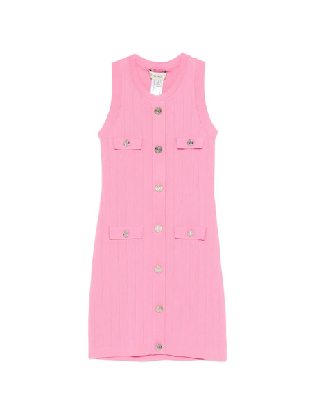  Twinset Kids Button-fastening Pocket Dress - Pink 