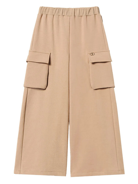  Twinset Kids Cotton-blend Trousers - Neutrals 