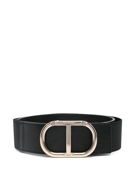  Twinset Kids Logo-buckle Belt - Black 