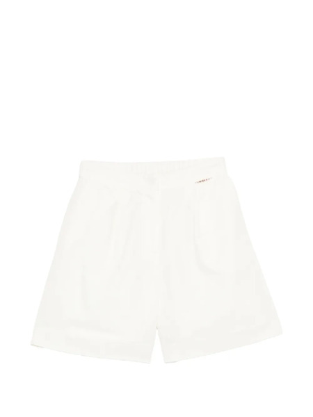  Twinset Kids Pleated Shorts - White 