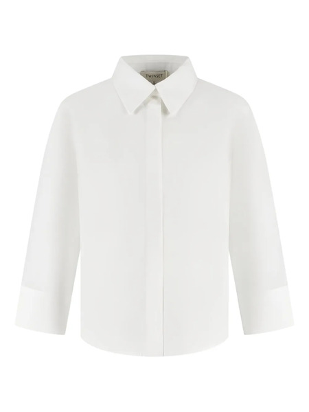  Twinset Kids Point-collar Shirt - White 