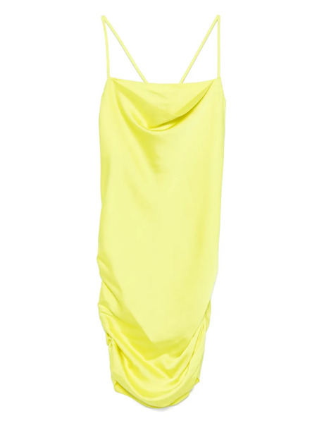  Twinset Kids Ruched-detailing Dress - Yellow 