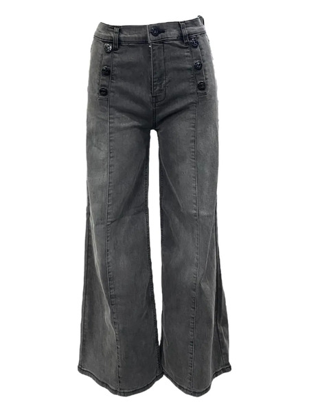  Twinset Kids Wide-leg Jeans - Black 