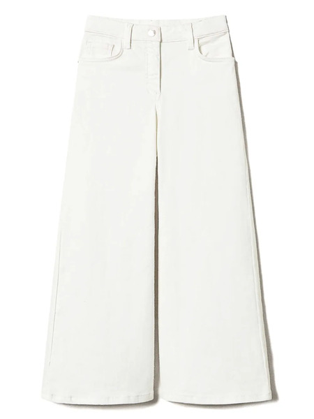  Twinset Kids Wide Leg Jeans - Neutrals 