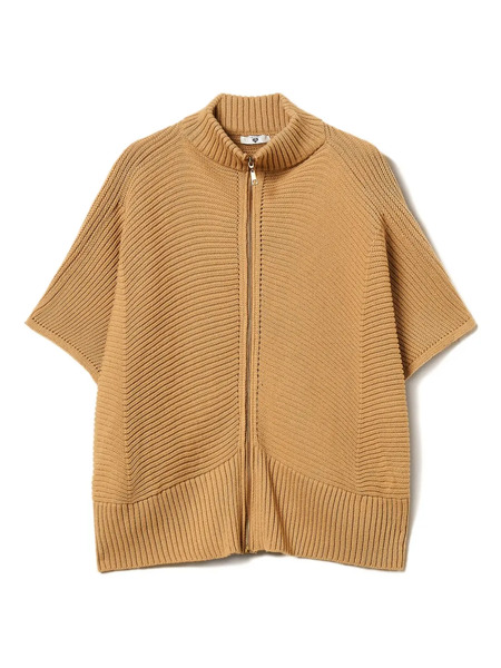  Twinset Knitted Cape - Brown 