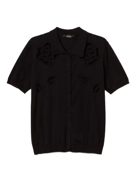  Twinset Knitted Cardigan - Black 