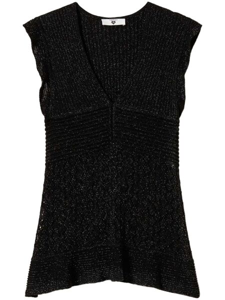  Twinset Knitted Top - Black 